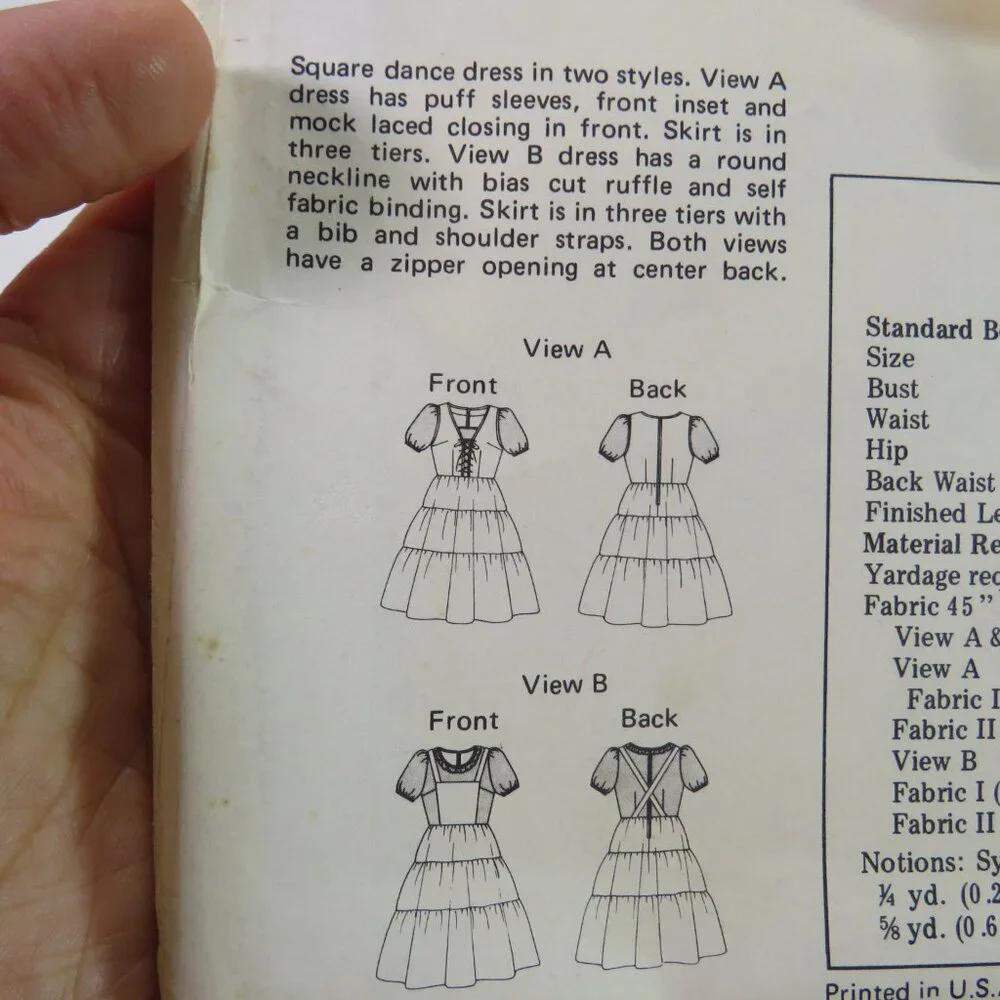 Kwik Sew 916 sewing pattern size 14-20 Adult Dancing Dress UNCUT real paper patt